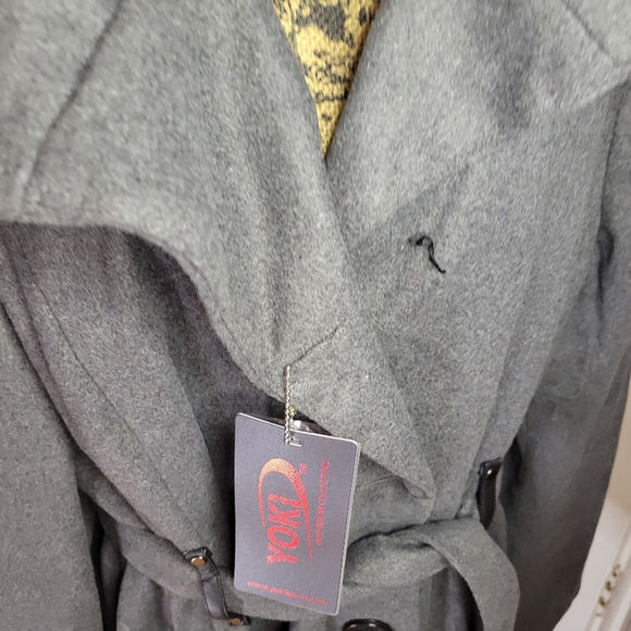 Gray Dress Coat - Picture 8 of 11